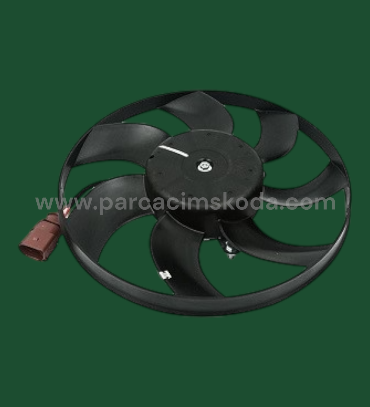 FAN MOTORU  ( Küçük ) A3 - CADDY - GOLF - JETTA - OCTAVİA - PASSAT - SCIROCCO - SUPERB - TIGUAN - TOURAN - YETİ  1.2 TSI 1.6 TDI CAYC-CAYD-CBZA-CBZB 1K0959455ET