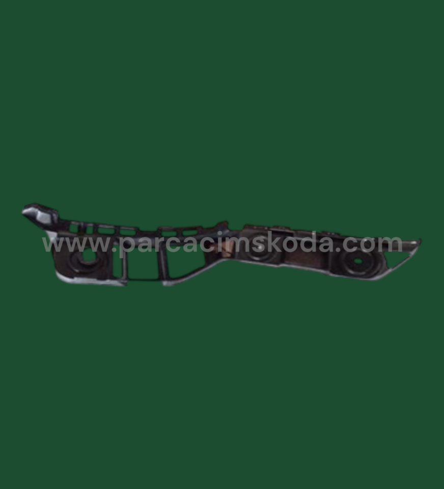 POLO  TAMPON BAĞLANTI BRAKETİ ARKA SOL 6C6807393B