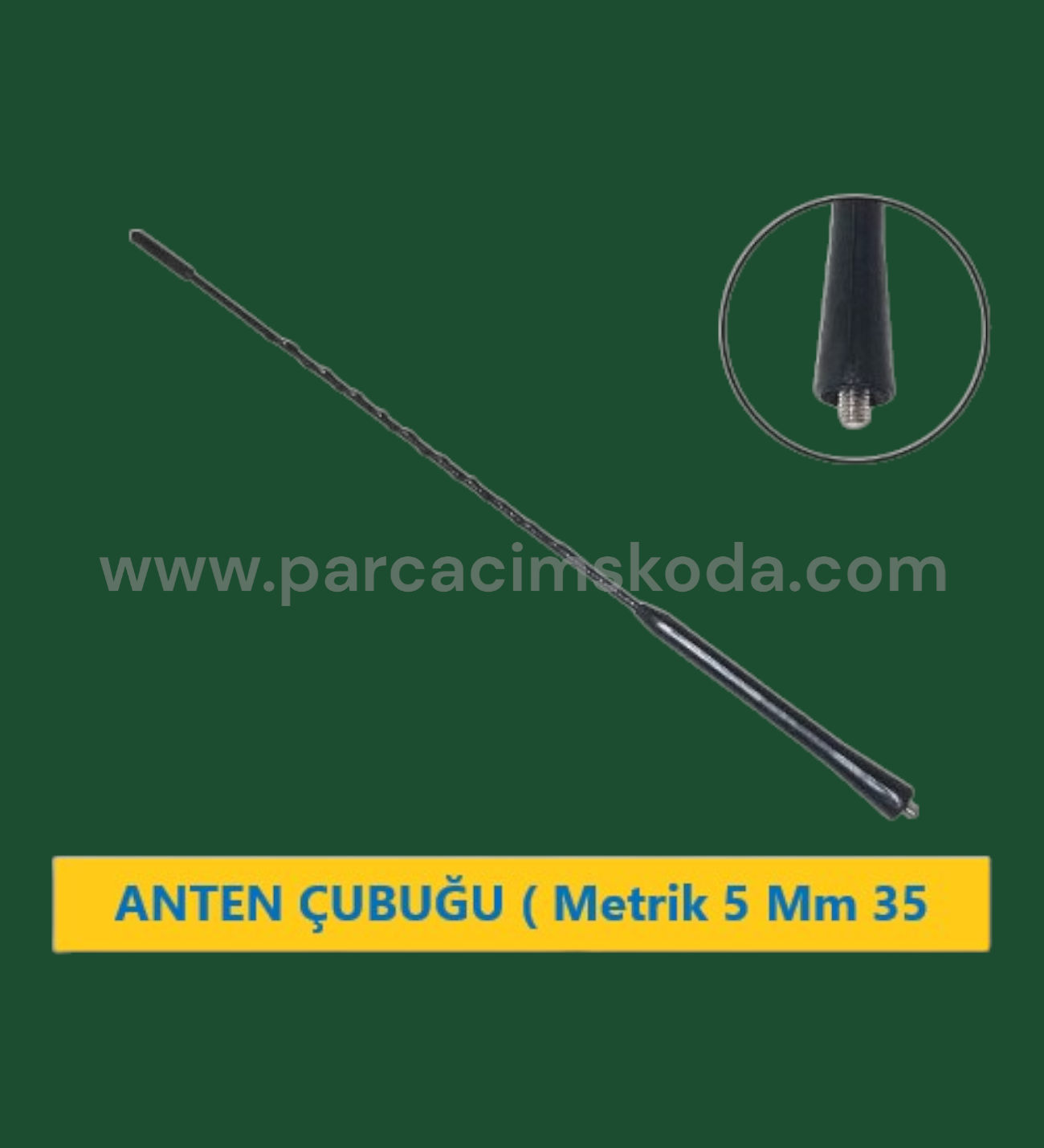 ANTEN ÇUBUĞU ( Metrik 5 Mm 35 Cm )