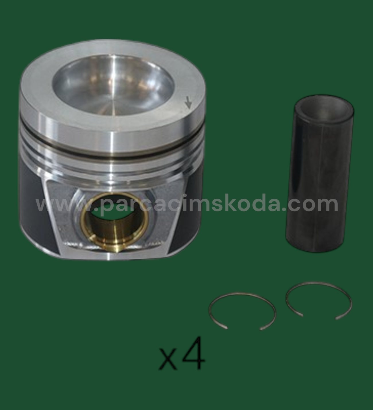 PİSTON SEGMAN 0.50 81.50 MM ( 4 Adet 26 Pim )