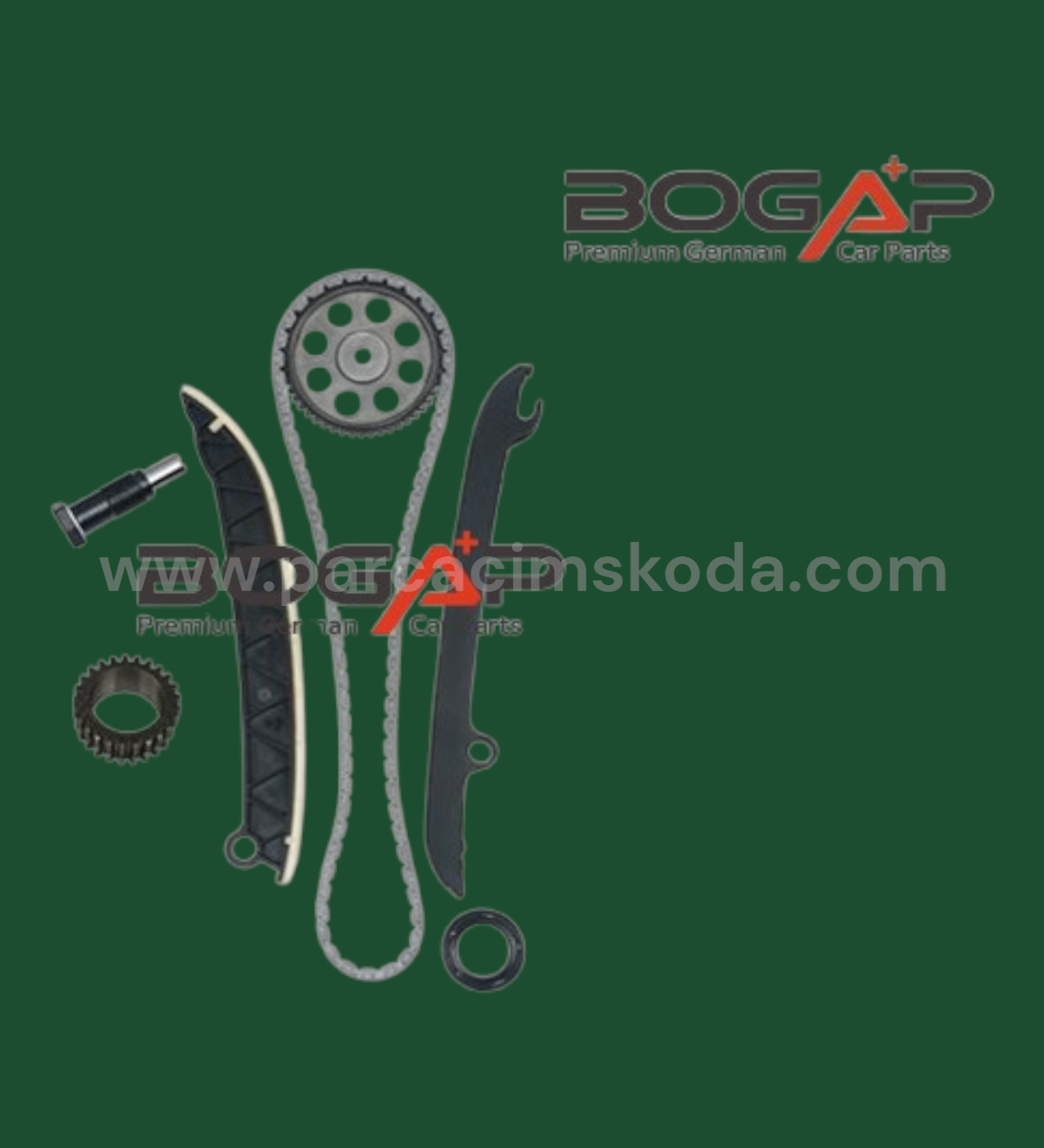 EKSANTRİK ZİNCİR SETİ ( Geniş Bakla 6 Parça )