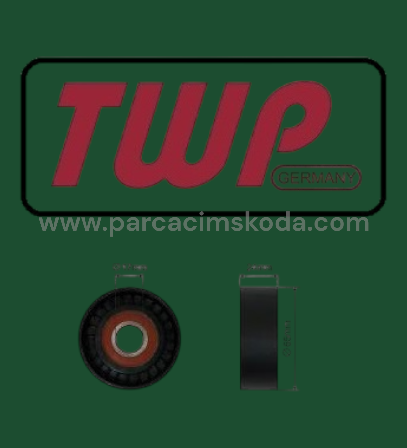 ALTERNATÖR GERGİ ( Rulmanı )(17*65*25)