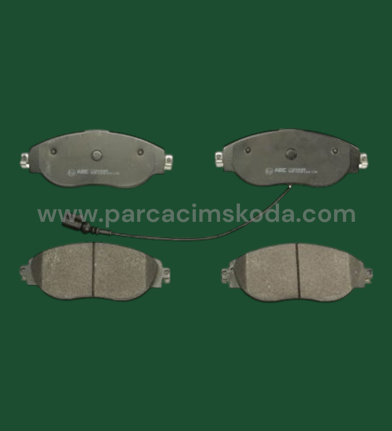 FREN BALATASI ÖN  ( Büyük Tip )  E-Mark