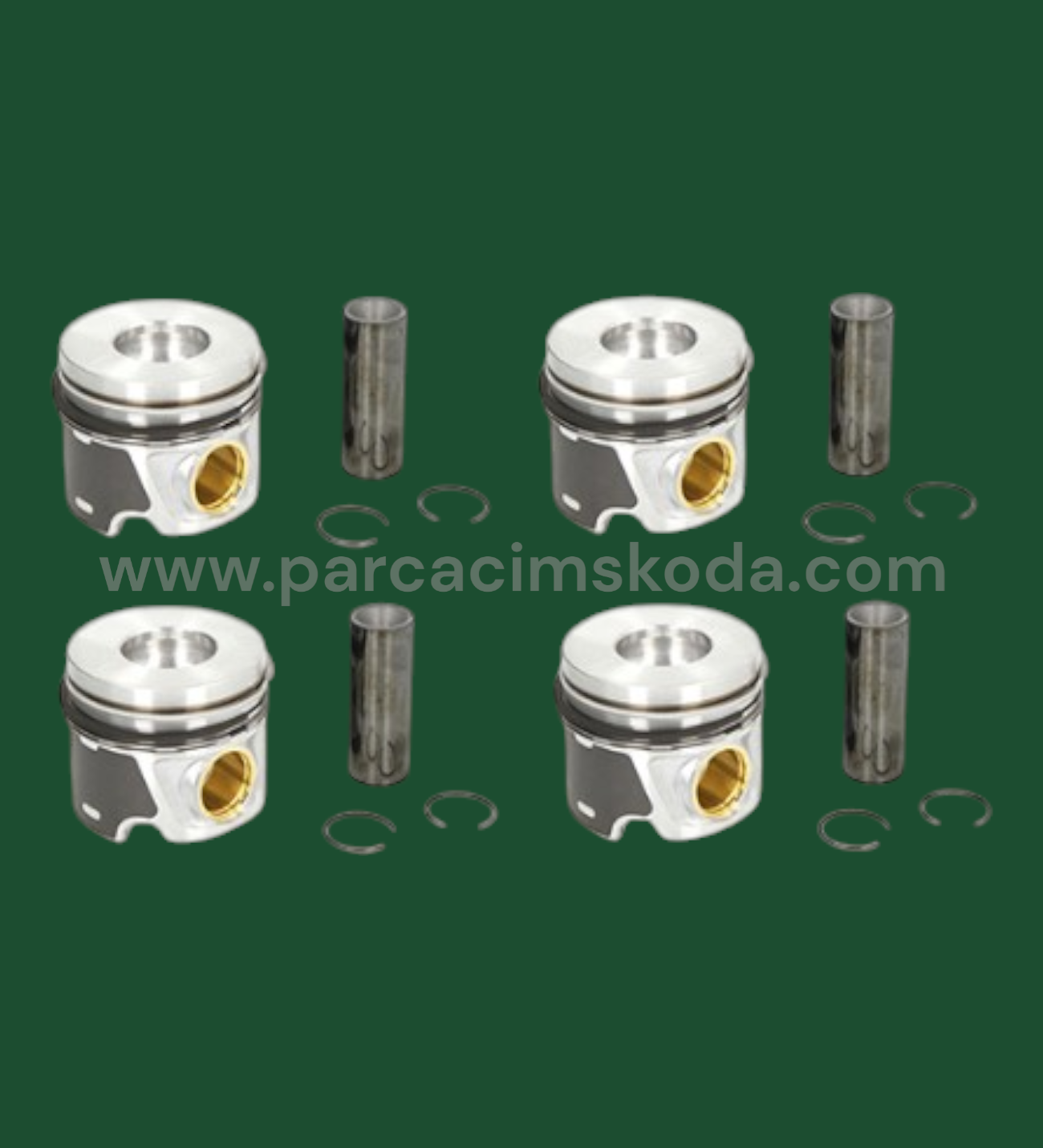 PİSTON SEGMAN STD  4 adet 1 set