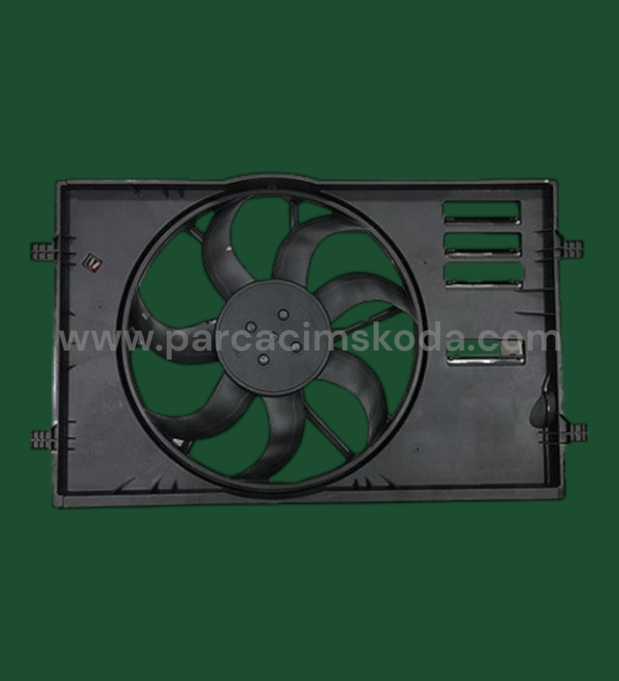 FAN MOTORU & ÇERÇEVESİ ( Set ) ( Brose Typ )
