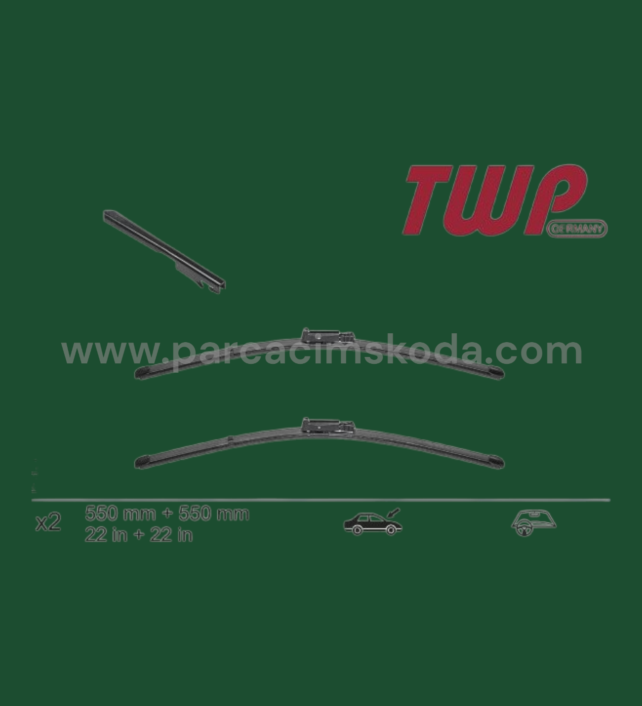 SİLECEK SÜPÜRGESİ L & R ( Set )