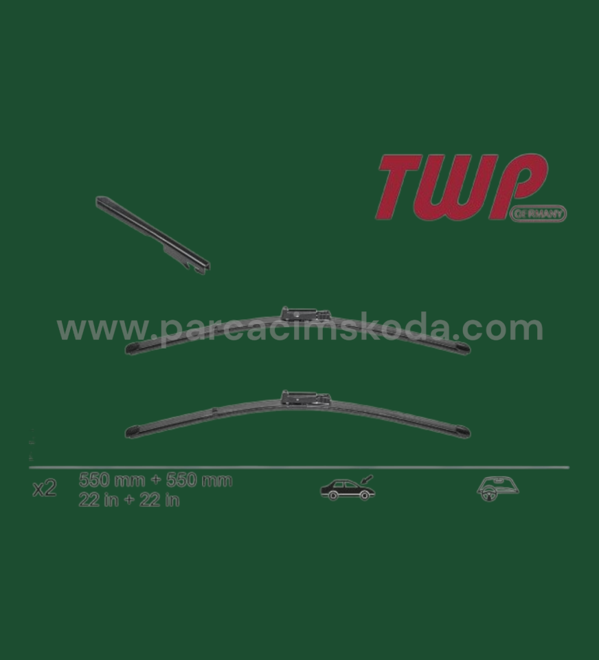 SİLECEK SÜPÜRGESİ L & R ( Set )