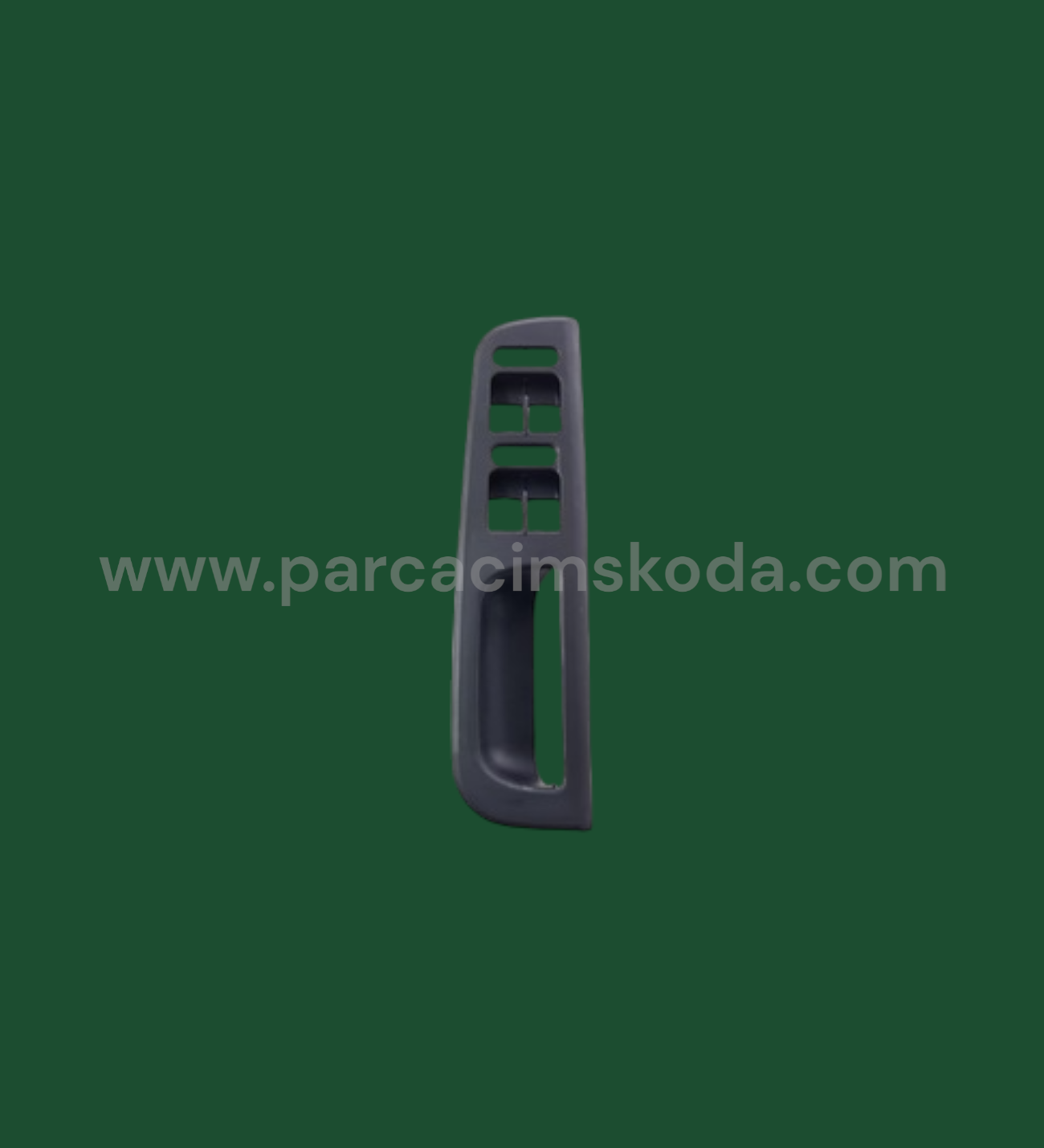CAM ANAHTAR ÇERÇEVESI SIYAH SOL  4 LÜ- BORA - GOLF - PASSAT ( GRİ )