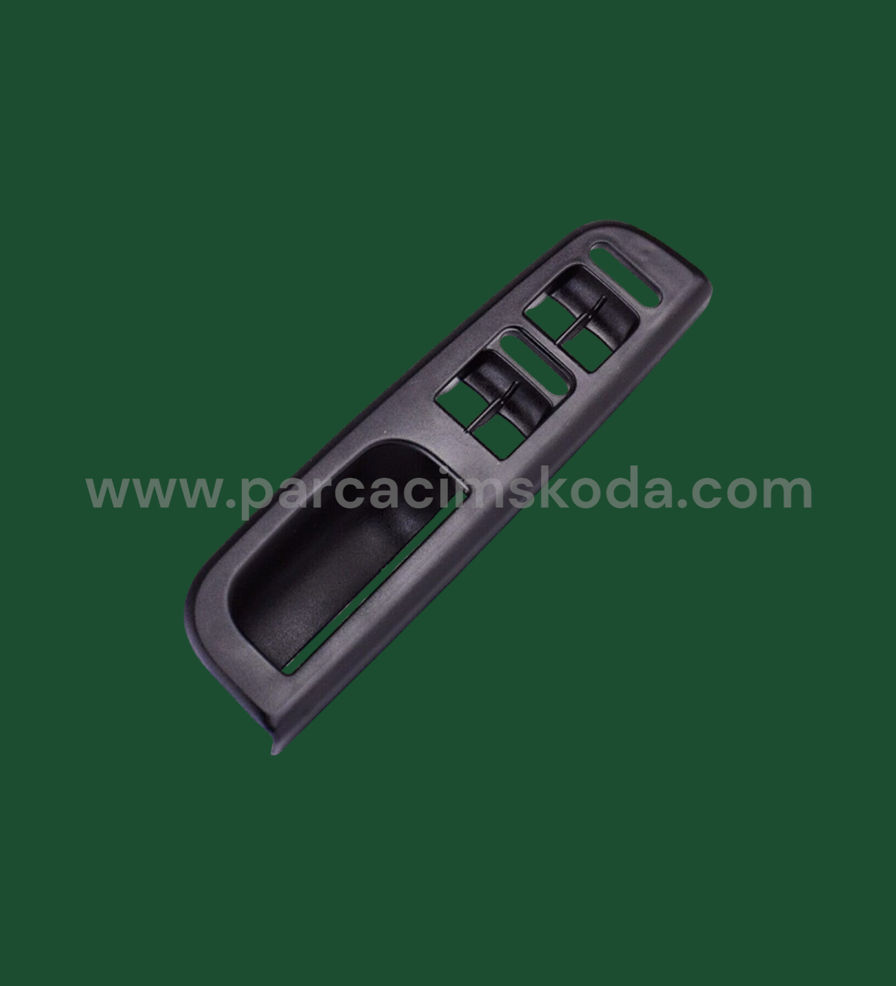 CAM ANAHTAR ÇERÇEVESI SIYAH SOL  2Lİ- BORA - GOLF - PASSAT ( GRİ )