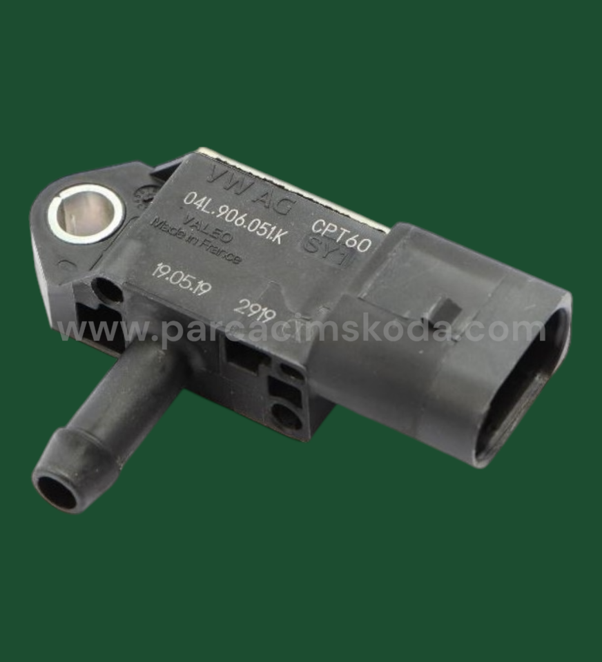 FARK BASINÇ SENSÖRÜ  ARTEON - CRAFTER - PASSAT - TIGUAN - TRANSPORTER - A4 - A5 - A6 - AQ5 - KODİAQ  04L906051K