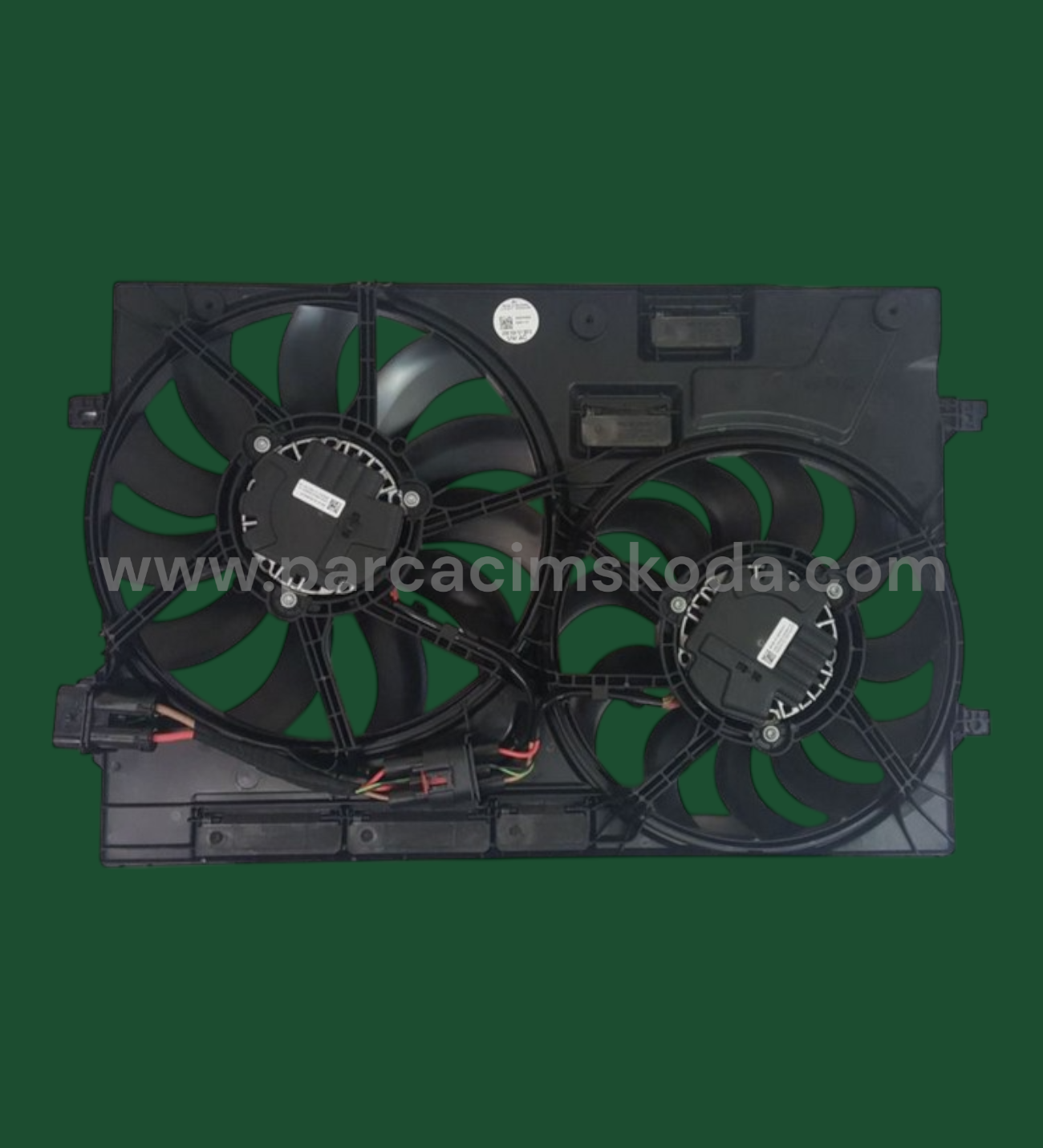 FAN MOTORU & ÇERÇEVESİ ( Set ) BROSE TİP