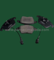 FREN BALATA ÖN 155MM PASSAT CADDYIII OCTAVİAII