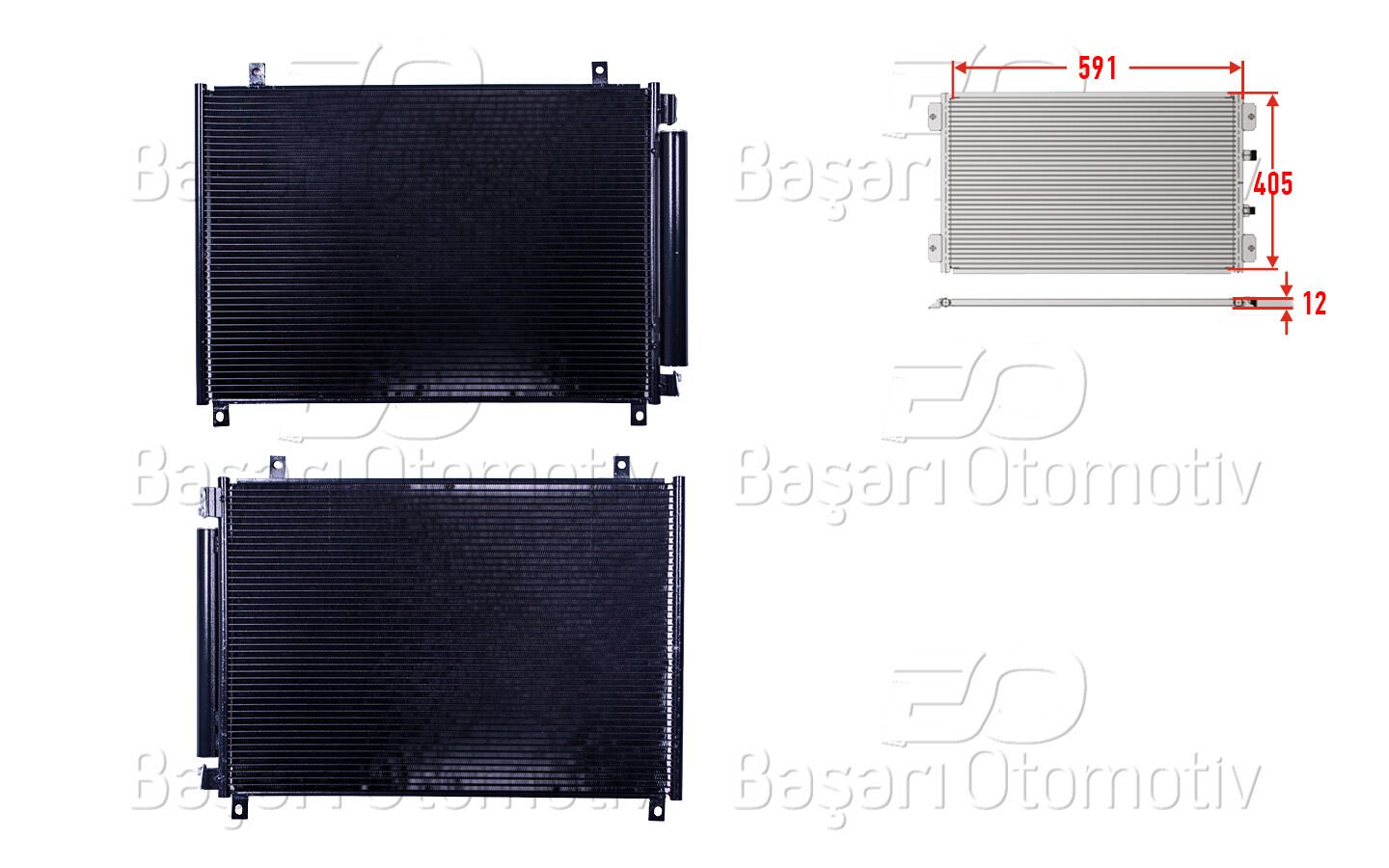 KLIMA RADYATORU 575X384X12