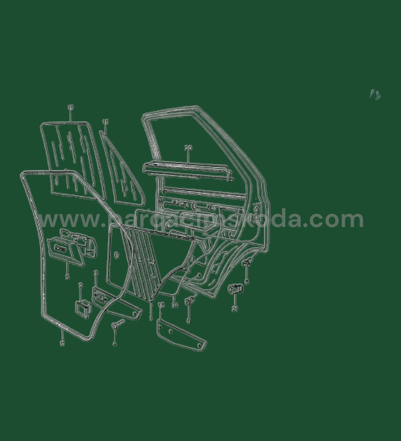 KAPI DÖŞEMASİ ARKA  R