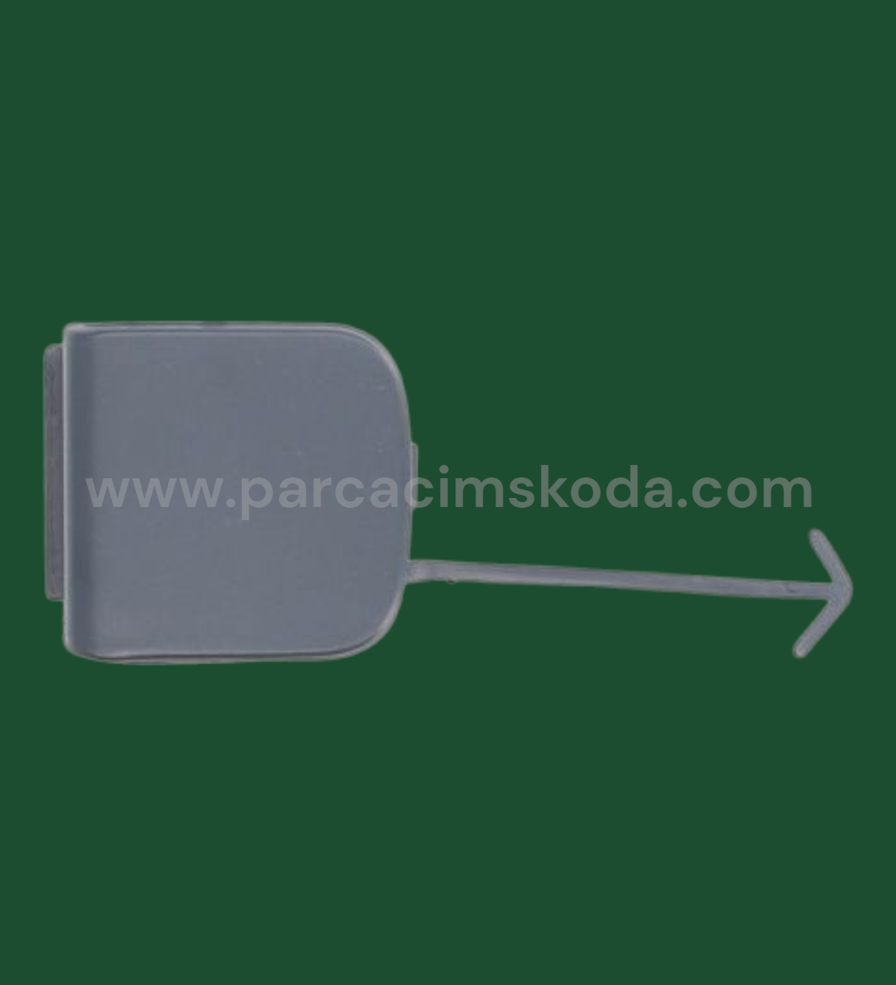 TAMPON ÇEKİ DEMİR KAPAĞI ÖN  ( BOYALI )