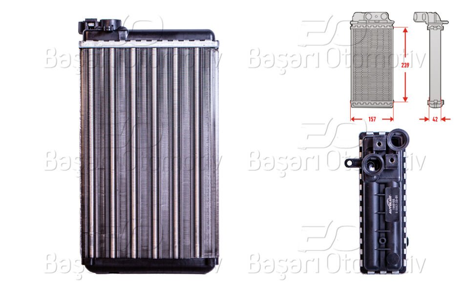 KALORIFER RADYATORU MEKANIK 239X160 MM