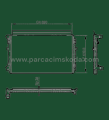 RADYATÖR SU RADYATÖR SU  ( Kurşun Kayn. Brazing Tip ) ( Arka ) GOLF - OCTAVİA - LEON - A3  1.2-1.4 TSI 1.6 TDI CJZB-CYVA-CJZA-CYVB-CPVA-CPTA-CHPA-CLHA-CLHB-CRKA-CRKB  5Q0121251EM
