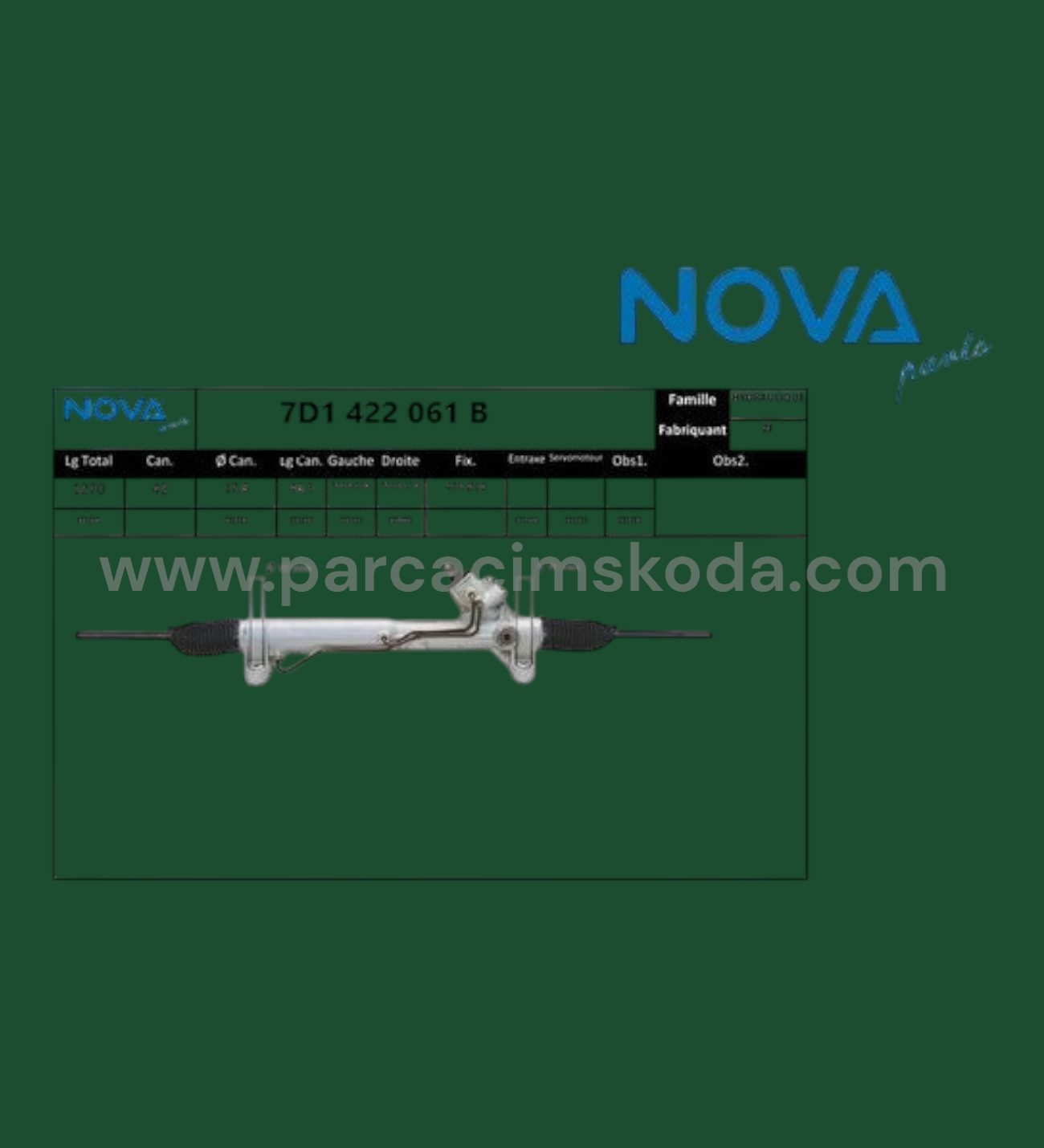 DİREKSİYON KUTUSU KOMPLE ( Rot Kolu & Körüğü )