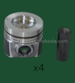 PİSTON SEGMAN STD 79.50 MM ( 4 Adet 26 Pim )