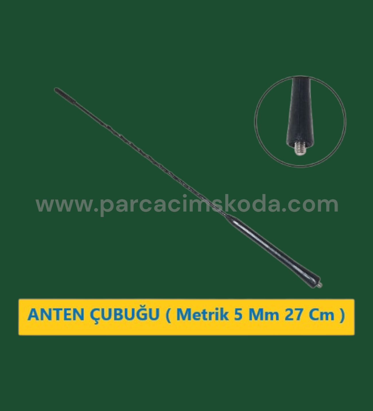 ANTEN ÇUBUĞU ( Metrik 5 Mm 40 Cm )