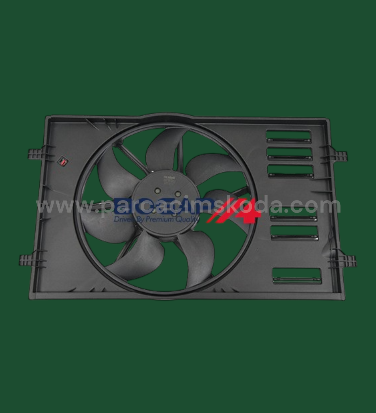 FAN MOTORU & ÇERÇEVESİ ( Set ) ( Brose Typ )