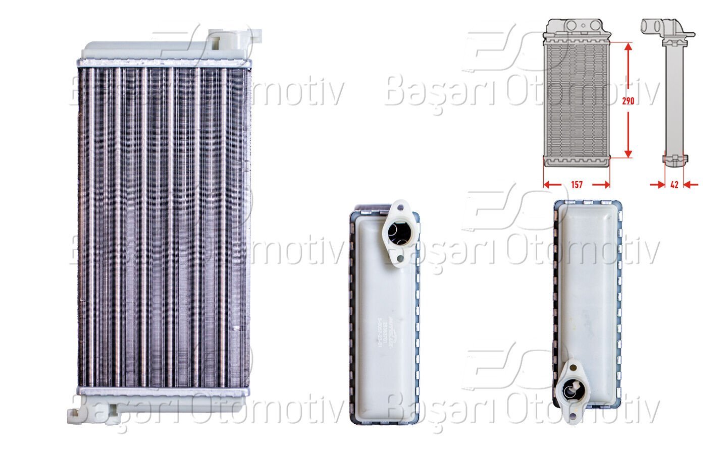 KALORIFER RADYATORU MEKANIK 290X154 MM