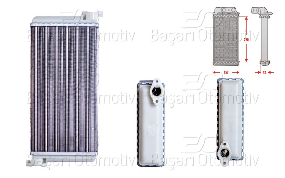 KALORIFER RADYATORU MEKANIK 290X154 MM